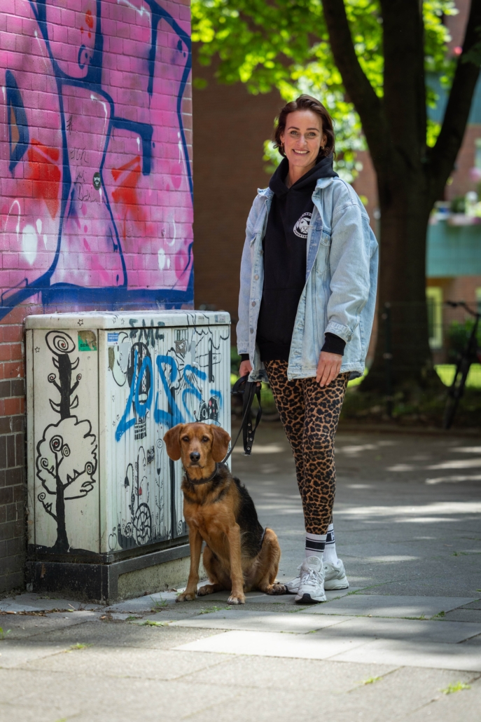 _K5A2767-min Kerstin Hundetrainerin aus Hamburg mit ihrem Hund Filou